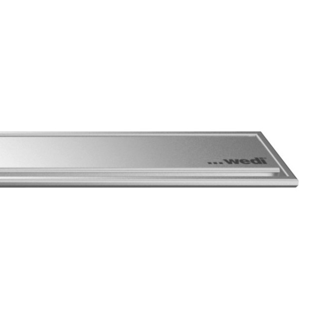 Wedi Fundo afdekrooster + gootkader set - RVS